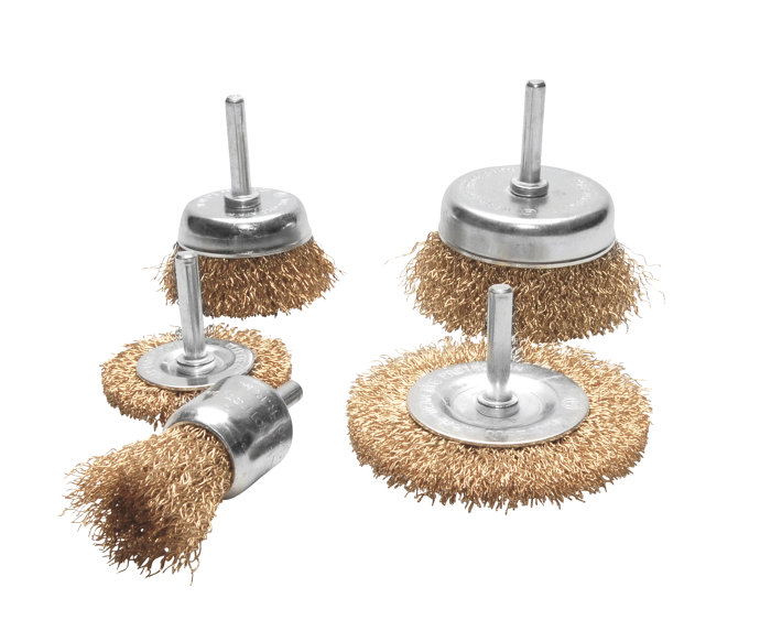 Stålborstset 5 delar Millarco